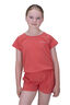 Macpac Kids' Mica Playsuit, Spiced Coral, hi-res