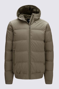 Macpac Men's Narvi Hooded Down Jacket, Tarmac, hi-res