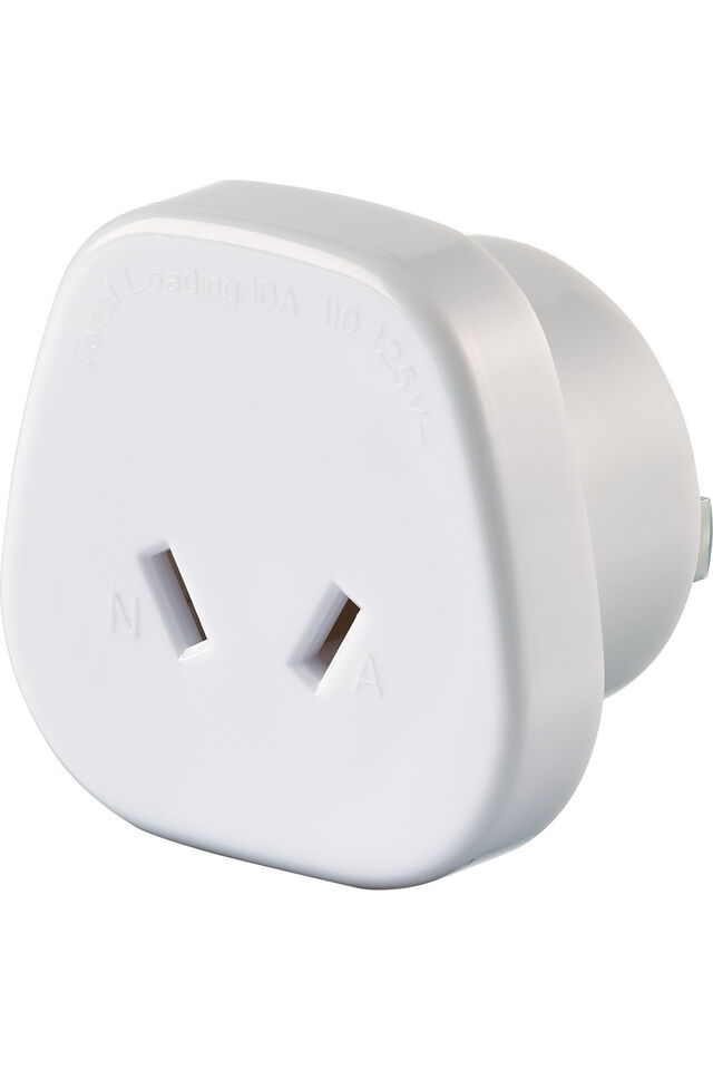 Go Travel AUS and NZ to USA and Japan Adaptor, White
