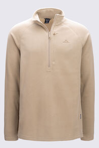 Macpac Men's Tui Fleece Pullover, Lead Grey, hi-res
