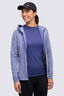 Macpac Women's Ion Hooded Fleece Jacket, Blue Ice, hi-res