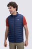 Macpac Men's Uber Light Down Vest, Navy Iris, hi-res
