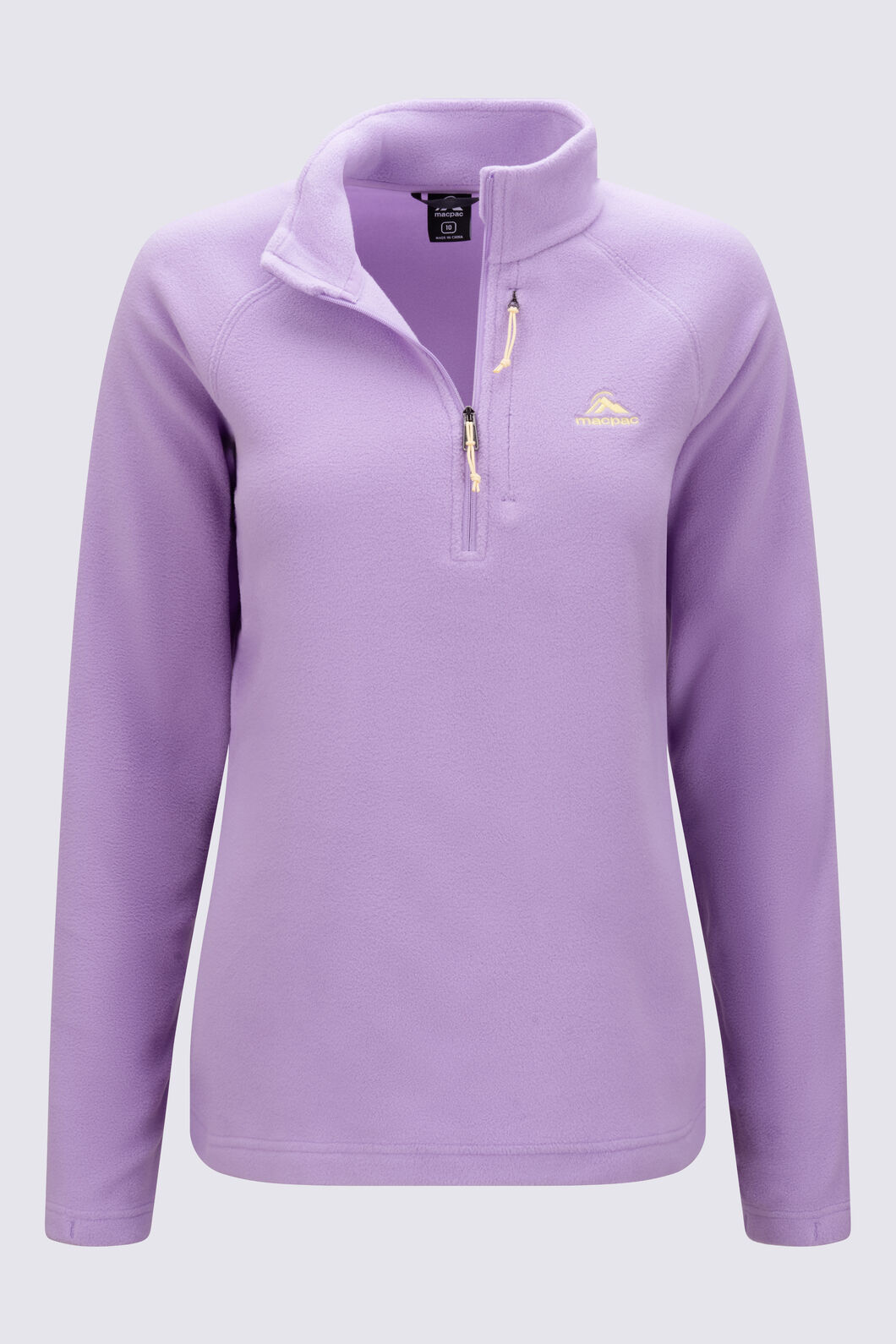 Macpac Women's Tui Fleece Pullover, African Violet, hi-res