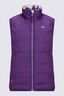 Macpac Kids' Pulsar Alpha Insulated Vest, Plum/Print, hi-res
