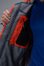 Macpac Men's Lightweight Prophet Rain Jacket, Tangerine Tango, hi-res