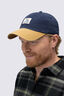 Macpac Vintage Cap, Navy/Medal Bronze, hi-res
