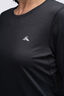 Macpac Women's brrr&deg; Long Sleeve T-Shirt, BLACK MARLE, hi-res