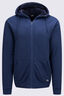 Macpac Men's Waffle Sherpa Hooded Jacket, Navy Iris, hi-res