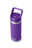 YETI&reg; Rambler&reg; Bottle with Straw Cap &mdash; 18 oz, Pace Purple, hi-res
