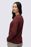 Macpac Women's Vintage Embroidered Fairtrade Organic Cotton Long Sleeve T-Shirt, Truffle, hi-res