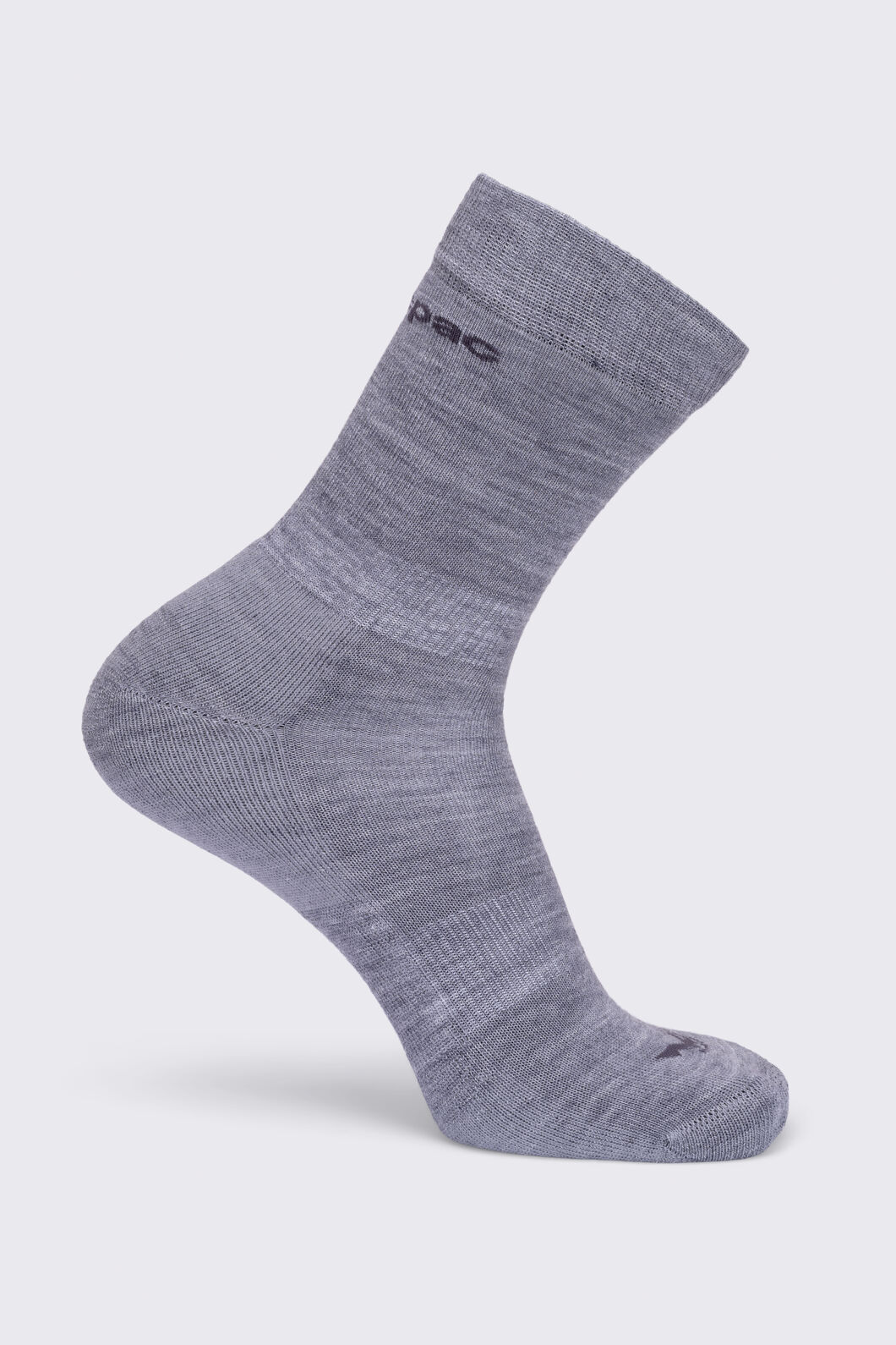 Macpac Footprint Sock V2, Grey Marle, hi-res