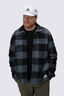Macpac Men's Alma Fleece Lined Shirt, Turbulence Check, hi-res
