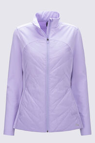 Macpac Women's Caples Hybrid Insulated Jacket, Purple Rose, hi-res