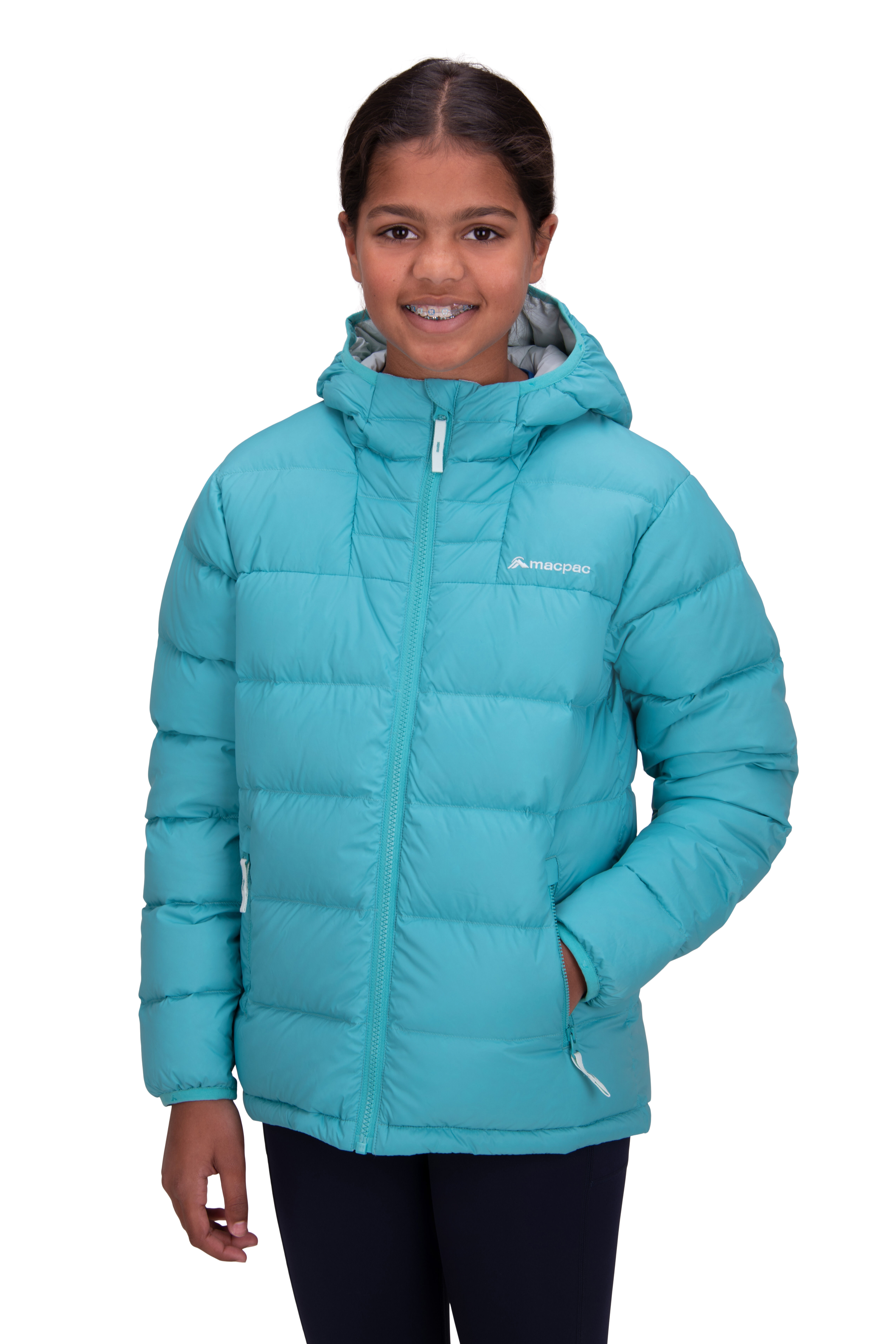 Macpac Kids Atom Hooded Down Jacket Macpac