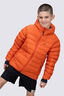 Macpac Kids' Uber Light Hooded Down Jacket, Koi/Grape Leaf, hi-res
