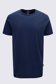 Macpac Men's Washed T-Shirt, Navy Iris, hi-res