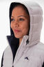 Macpac Women's Zodiac Hooded Down Vest, Glacier Grey/White Print, hi-res