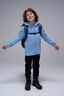 Macpac Kids' Mini Mountain Fleece Hoodie, Placid Blue, hi-res