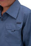 Macpac Kids' Mini Ranger Long Sleeve Shirt, Bering Sea, hi-res