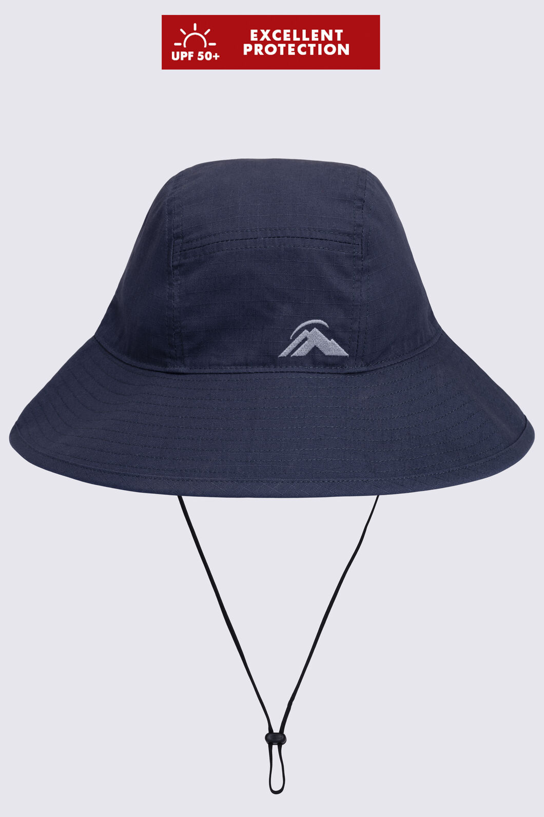 Macpac Rounded Bucket Hat, Odyssey Grey, hi-res
