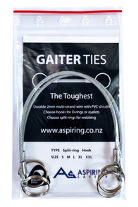 Aspiring Safety Gaiter Ties, None, hi-res