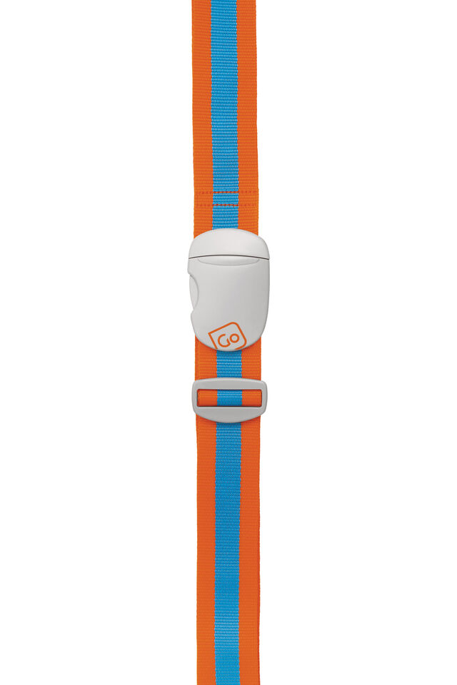 Go Travel Go Luggage Strap, Blue/Orange, view 1