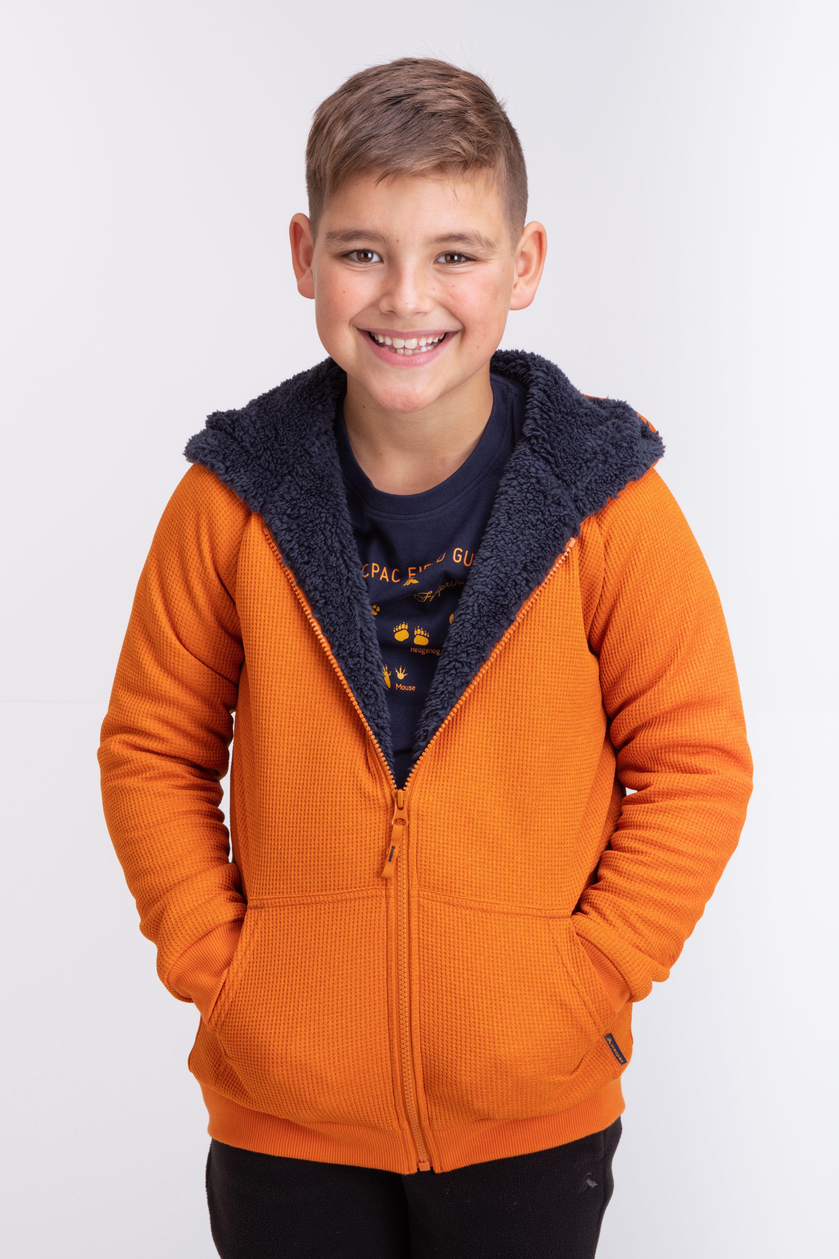 Macpac waffle sherpa hoody shop