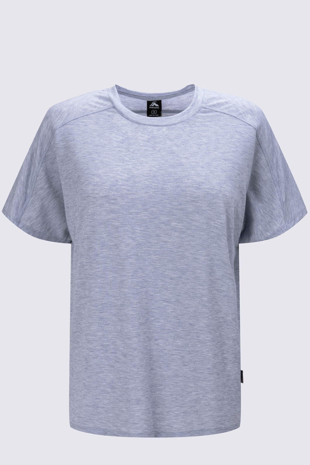 Macpac Women's Eva Short Sleeve T-Shirt, Odyssey Marle, hi-res