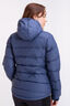 Macpac Women's Halo Hooded Down Jacket ♺, Blue Indigo, hi-res