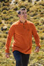 Macpac Men's Tui Fleece Pullover, Gold Flame, hi-res