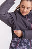 Macpac Women's Lyford Snow Jacket, Nine Iron/Wisteria Print, hi-res