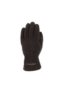 Macpac Tech Fleece Glove, Black