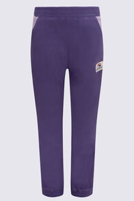 Macpac Kids' Heritage Fleece Pants, Loganberry/Seafog, hi-res