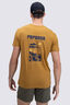 Macpac Men's Paparoa NP Fairtrade Organic Cotton T-Shirt, Maple, hi-res