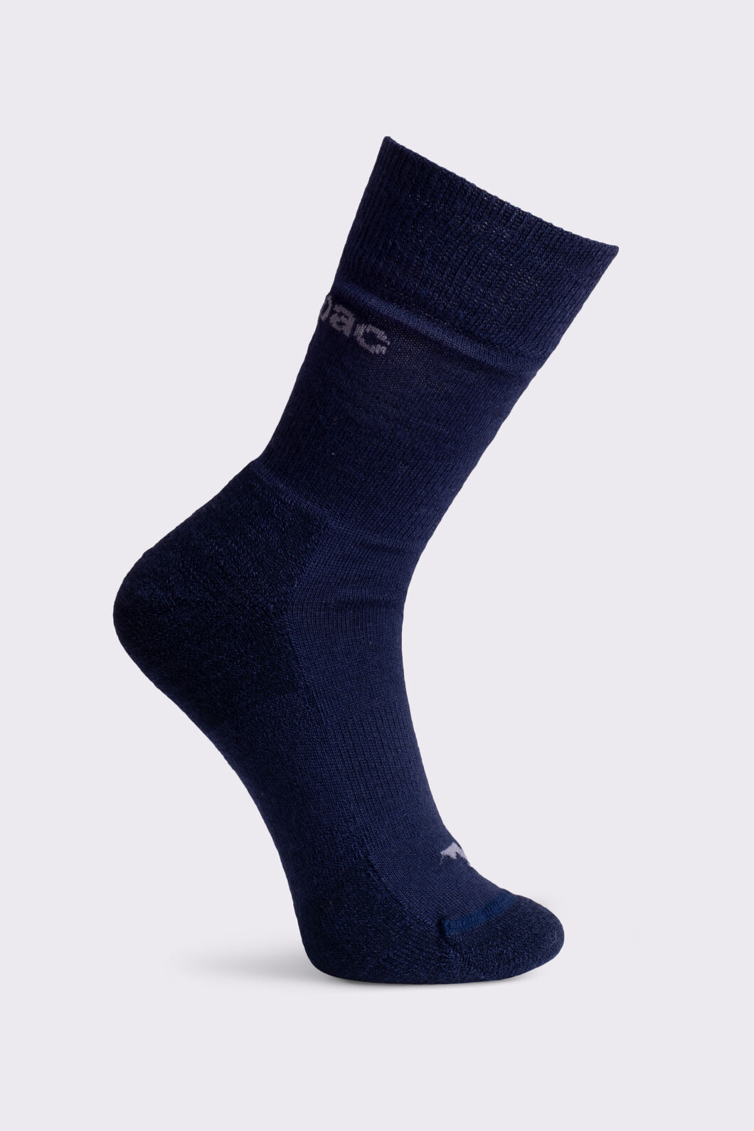 Macpac Kids' Footprint Sock, Navy, hi-res