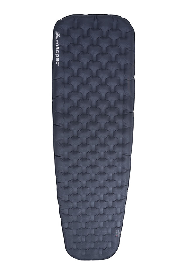 Macpac ThermAir Mummy Sleeping Mat, Omber Blue Embossed, view 1