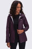 Macpac Women's Mistral Rain Jacket, Plum Perfect, hi-res