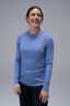 Macpac Women's Geothermal Long Sleeve Top, Persian Jewel, hi-res