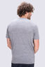 Macpac Men's 180 Merino T-Shirt, Grey Marle/Kombu Green, hi-res