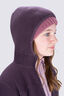 Macpac Kids' Mini Mountain Hooded Fleece Jacket, Plum Perfect, hi-res