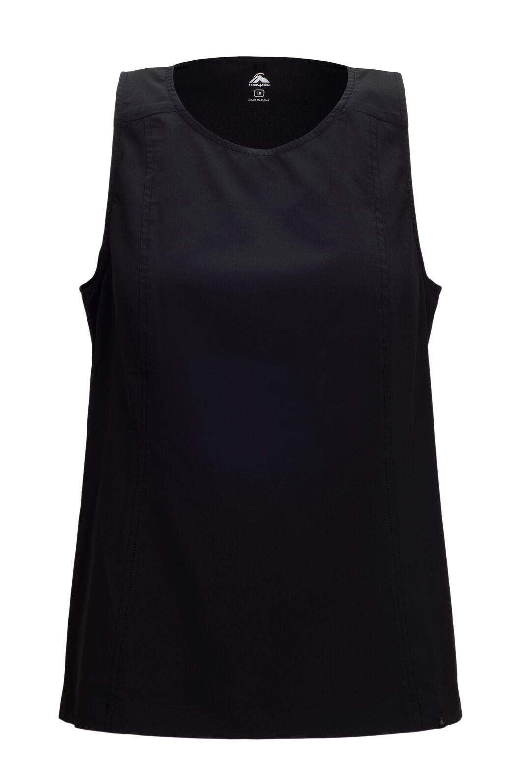 Macpac Women's Mica Tank Top, Black, hi-res