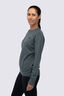 Macpac Women&rsquo;s 280 Merino Long Sleeve Crew, Urban Chic Marle, hi-res