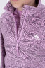 Macpac Kids' Ruru Fleece Pullover, Orchid Mountain Print, hi-res