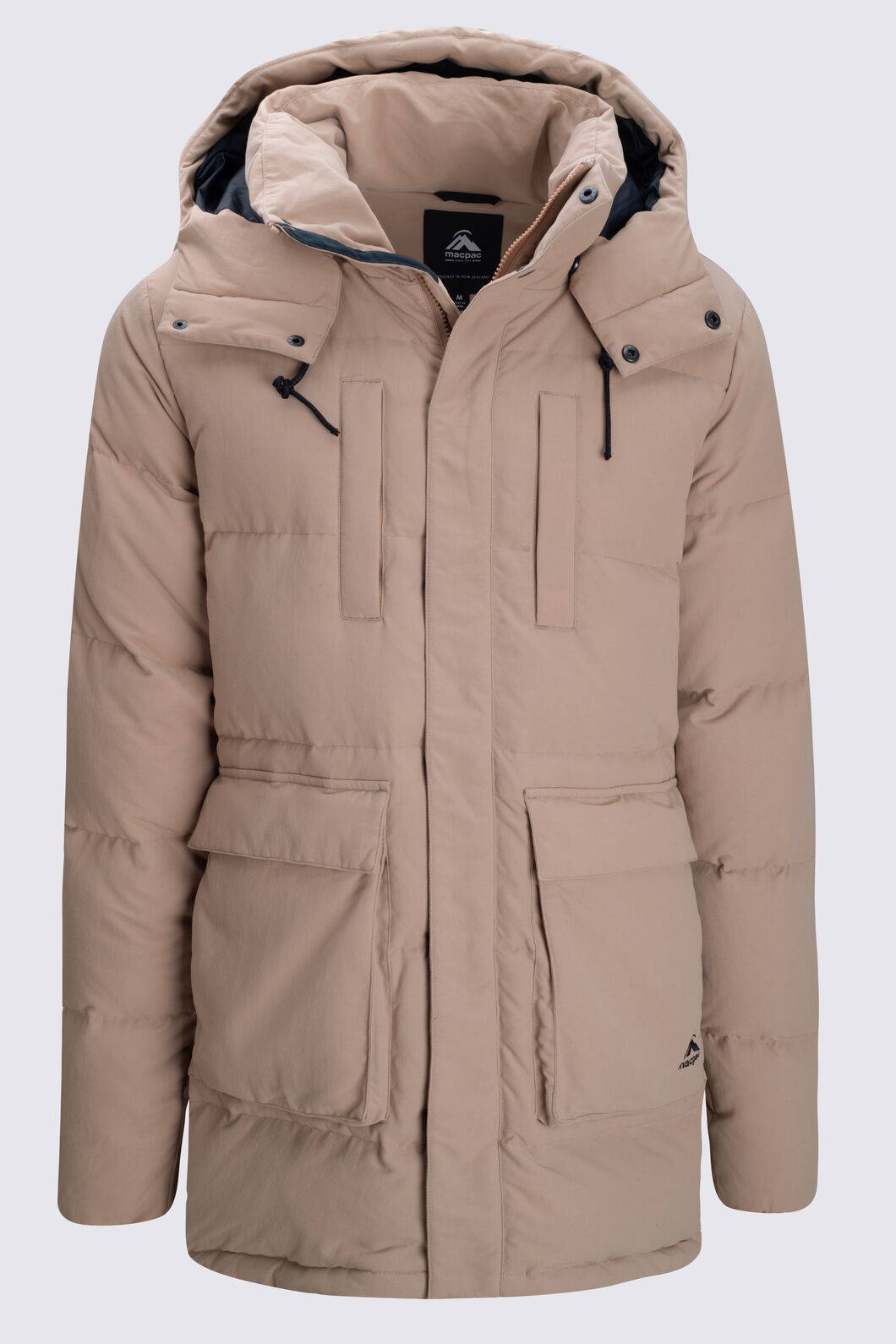 Macpac Men's Burwood Down Parka, Cornstalk, hi-res