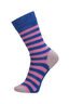 Macpac Kids' Footprint Sock, Wedgewood Stripe, hi-res