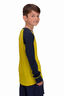 Macpac Kids' Geothermal Long Sleeve Top, Citronelle/Navy, hi-res