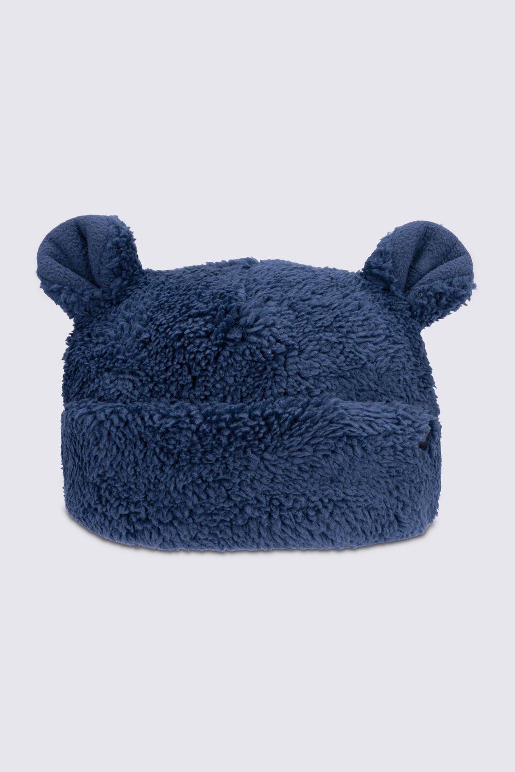 Macpac Baby Acorn Beanie, Navy Iris, hi-res
