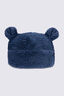 Macpac Baby Acorn Beanie, Navy Iris, hi-res
