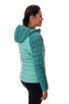Macpac Women's Uber Light Hooded Down Jacket, Wasabi/Hyrdro, hi-res