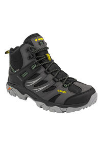 Hi-Tec Men's Tarantula Mid WP Hiking Boots, Dark Shadow/Citron/Dark Navy, hi-res